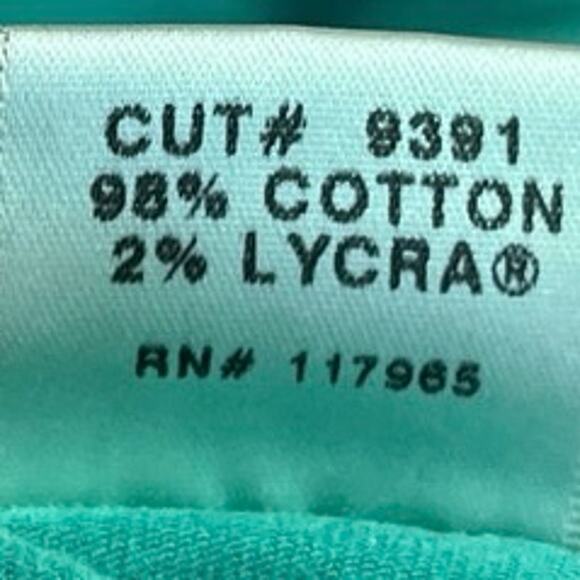 J Brand Saint Tropez Teal Green Mid Rise Skinny Denim Trousers Jeans Pants 27 - Picture 6 of 6